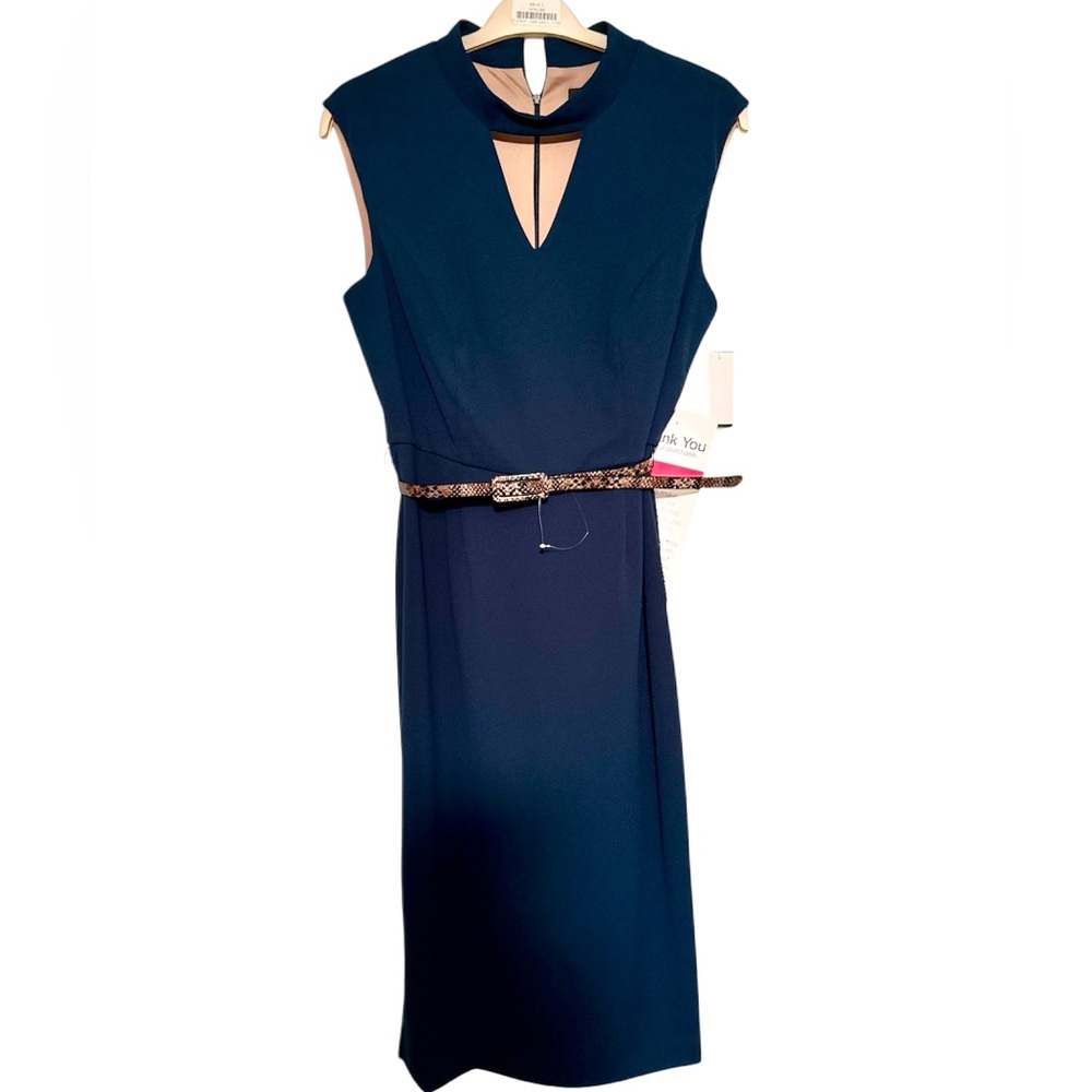 ⚡️NWT⚡️Elegant Dark Teal Sleeveless Dress